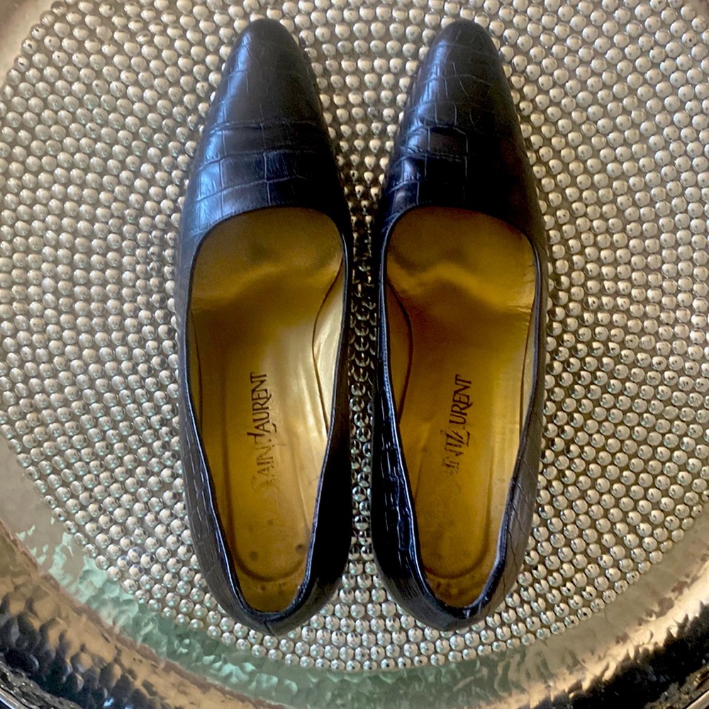 YVES SAINT LAURENT VINTAGE HEELS-